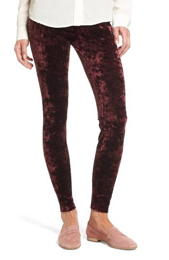 Women's Lysse High Waist Crushed Velvet Leggings - Black