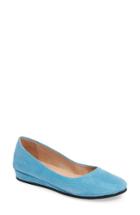 Women's French Sole 'zeppa' Wedge .5 M - Blue/green