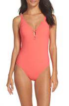 Women's Profile By Gottex Java One-piece Swimsuit - Coral