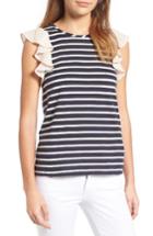 Women's Thml Flutter Sleeve Stripe Top