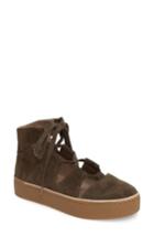 Women's M4d3 Savanah Ghillie Platform Sneaker .5 M - Beige