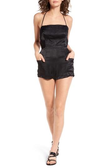 Women's Obey Tropique Romper - Black