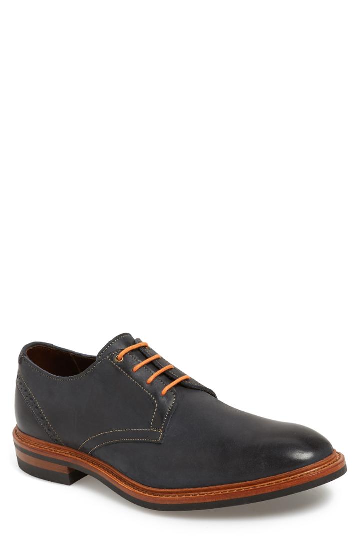 Men's Allen Edmonds Eastgate Plain Toe Derby D - Blue