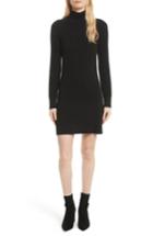 Women's Frame Turtleneck Cashmere Sweater Dress - Black