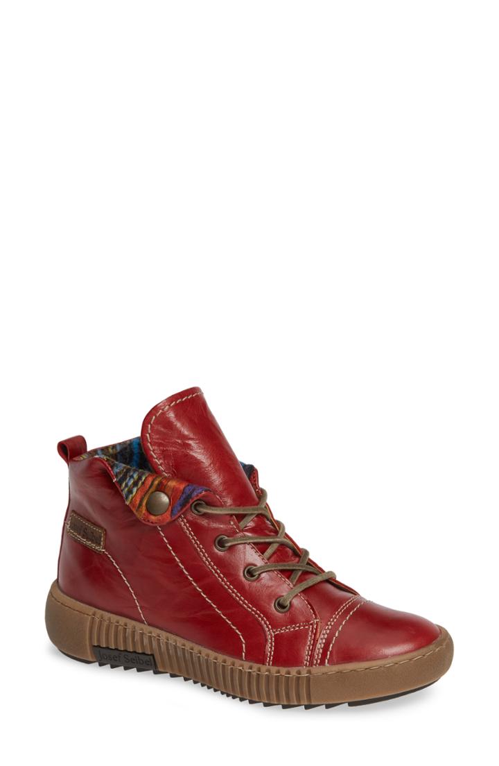 Women's Josef Seibel Maren Bootie -11.5us / 42eu - Red
