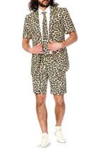 Men's Opposuits 'the Jag - Summer' Trim Fit Two-piece Short Suit With Tie