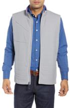 Men's Peter Millar Vulcan Light Stretch Puffer Vest - Grey