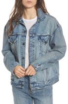 Women's Levi's Made & Crafted(tm) Boxy Trucker Denim Jacket - Blue