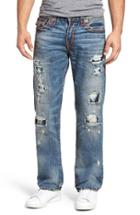 Men's True Religion Brand Jeans Ricky Relaxed Fit Jeans - Blue