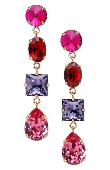 Women's L. Erickson 'viola' Drop Earrings