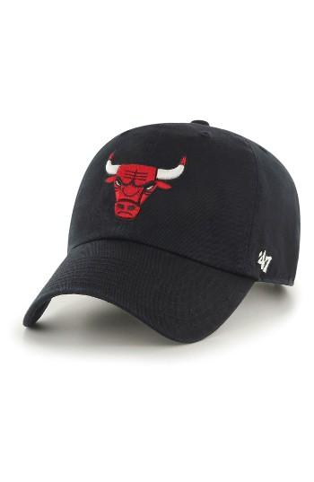 Women's '47 Clean Up Chicago Bulls Baseball Cap - Black