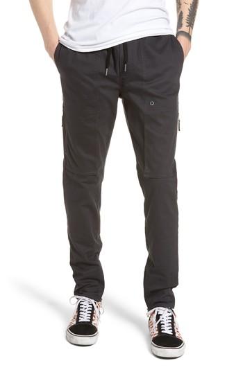 Men's Zanerobe Blockshot Jogger Pants - Black