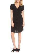 Women's Velvet By Graham & Spencer Swiss Dot Shirtdress - Black