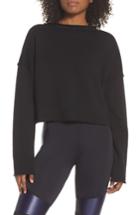Women's Alala Stance Crop Sweatshirt - Black