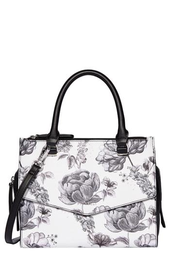 Fiorelli Mia Faux Leather Satchel - White