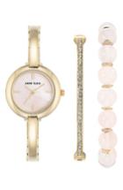 Women's Anne Klein Bracelet Watch & Bangle Set