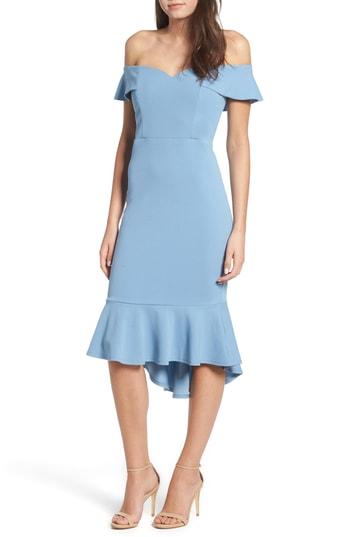 Women's Love, Nickie Lew Sweetheart Midi Dress - Blue