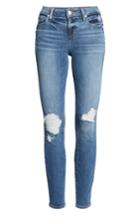 Women's Paige Verdugo Transcend Vintage Ripped Ankle Skinny Jeans
