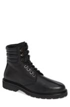 Men's Aquatalia Heath Weatherproof Plain Toe Boot .5 M - Black