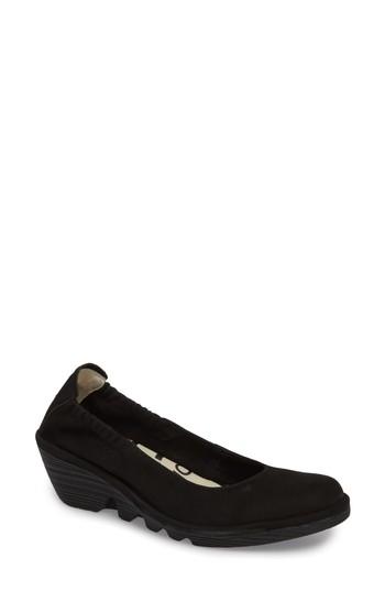 Women's Fly London Pled Wedge Us / 35eu - Black