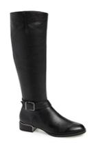 Women's Kenneth Cole New York Branden Knee High Riding Boot M - Black