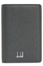 Men's Dunhill Cadogan Card Case - Grey