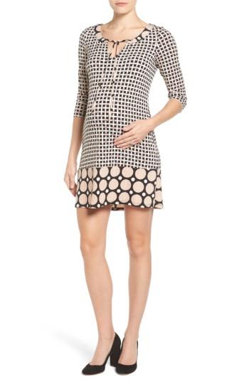 Women's Leota Bailey Sheath Maternity Dress - Brown