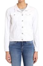Women's Mavi Jeans Katy White Vintage Denim Jacket - White