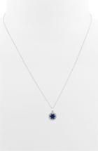 Women's Bony Levy Flower Button Diamond & Gemstone Pendant Necklace (nordstrom Exclusive)