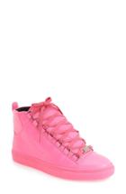 Women's Balenciaga High Top Sneaker Us / 38eu - Pink