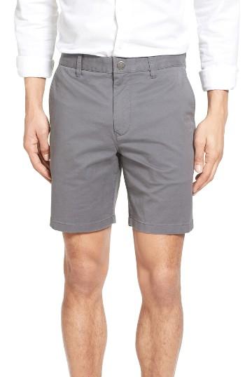 Men's Bonobos Stretch Washed Chino 7 Inch Shorts - Grey