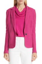 Women's St. John Collection Refined Knit Jacket - Pink