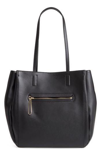 Danielle Nicole Theo Faux Leather Tote - Black