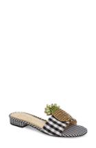 Women's Jessica Simpson Crizma Embellished Slide Sandal M - Black