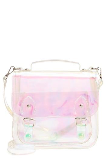 Malibu Skye Iridescent Satchel - Pink