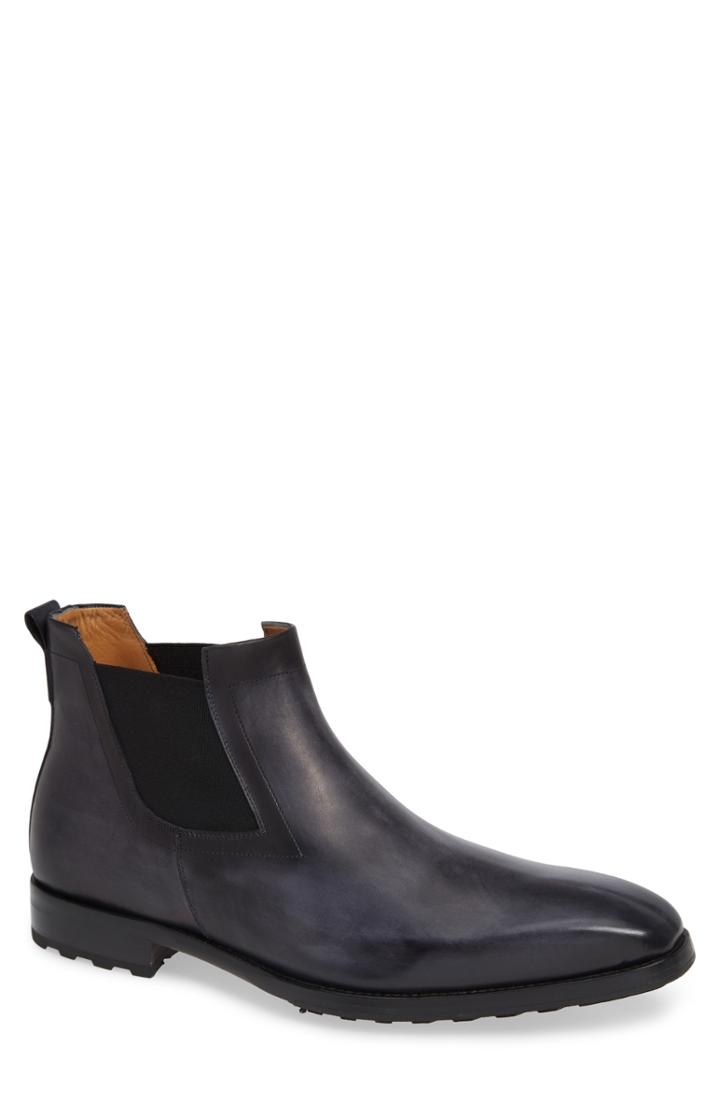 Men's Mezlan Omar Lugged Chelsea Boot .5 M - Grey