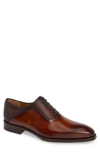 Men's Magnanni Hugh Plain Toe Oxford M - Brown