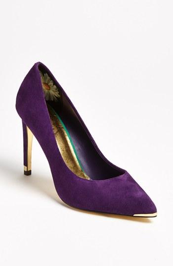Ted Baker London 'neevo' Pump Purple Suede