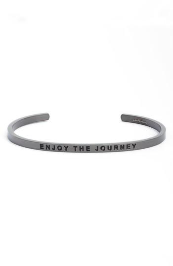 Women's Mantraband Enjoy The Journey Cuff Bracelet
