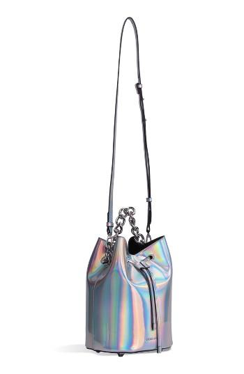 Kendall + Kylie Mini Ladie Bucket Bag - Metallic