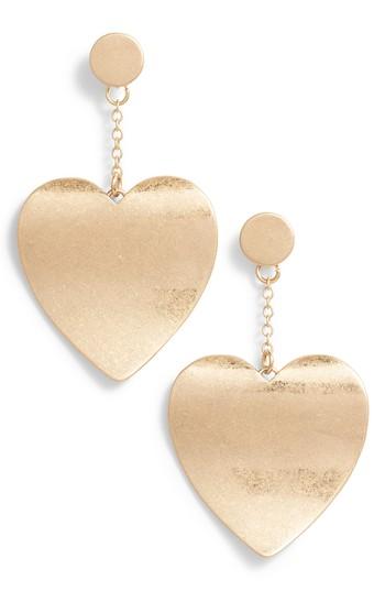 Women's Rebecca Minkoff Sadie Heart Drop Earrings
