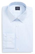 Men's John W. Nordstrom Trim Fit Solid Dress Shirt .5 - 34 - Blue