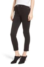 Women's Agolde Sophie High Waist Crop Skinny Jeans - Black