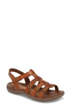 Women's Rockport Cobb Hill Rubey T-strap Sandal M - Brown