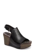 Women's Otbt Jaunt Platform Wedge Sandal M - Black
