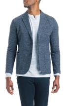 Men's Good Man Brand Slim Fit Vintage Twill Knit Blazer, Size - Blue