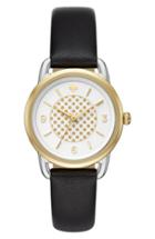 Women's Kate Spade New York Boathouse Leather Strap Watch, 30mm