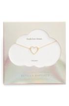 Women's Estella Bartlett Smile Dream Love Open Heart Necklace