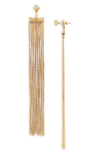 Women's Treasure & Bond Drop Back Earrings