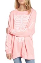 Women's Wildfox X-ray Vision Sweatshirt - Pink